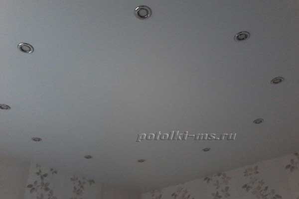 Матовый натяжной потолок 14 м кв. цена